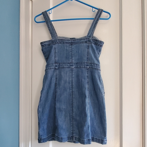 💥SALE💥Gap Denim Button-Front Dress - Picture 3 of 3